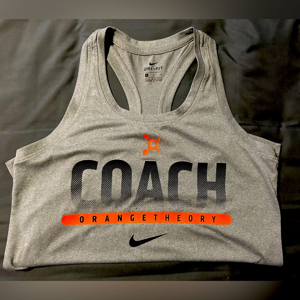 OTF Orangetheory Nike Coach Tank S